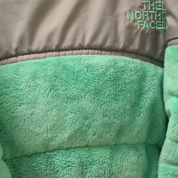 The North Face Mint and Gray Fleece Jacket - Picture 11 of 12